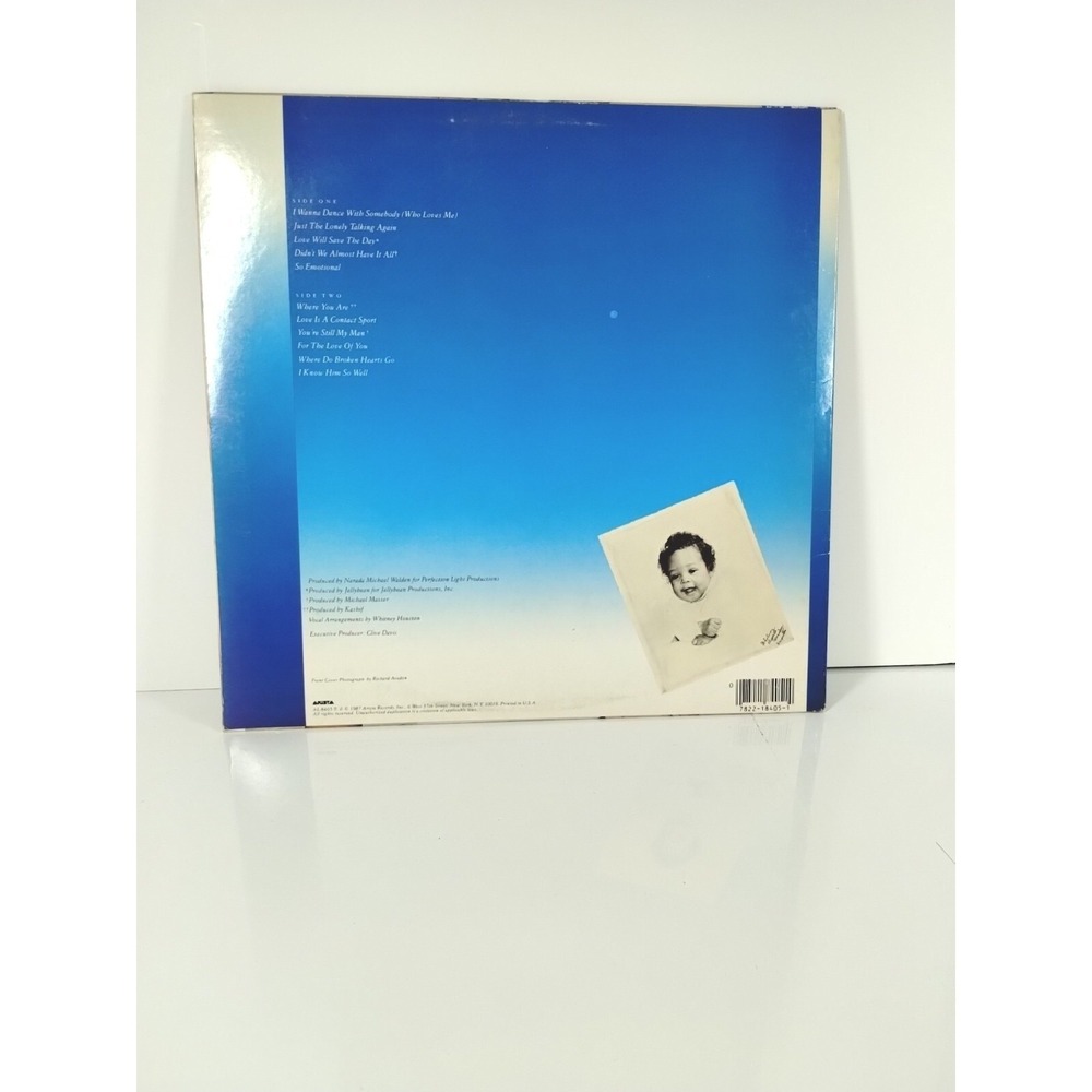 Whitney Houston "Whitney" 1987 Arista Pop Soul - Picture 2 of 10